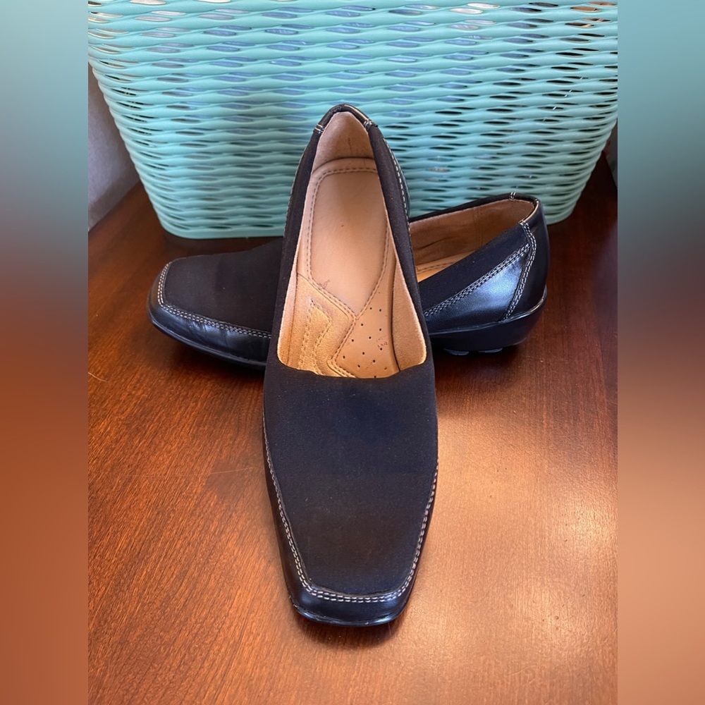 Womens Naturalizer N5 Comfort Justify Black Loafers
